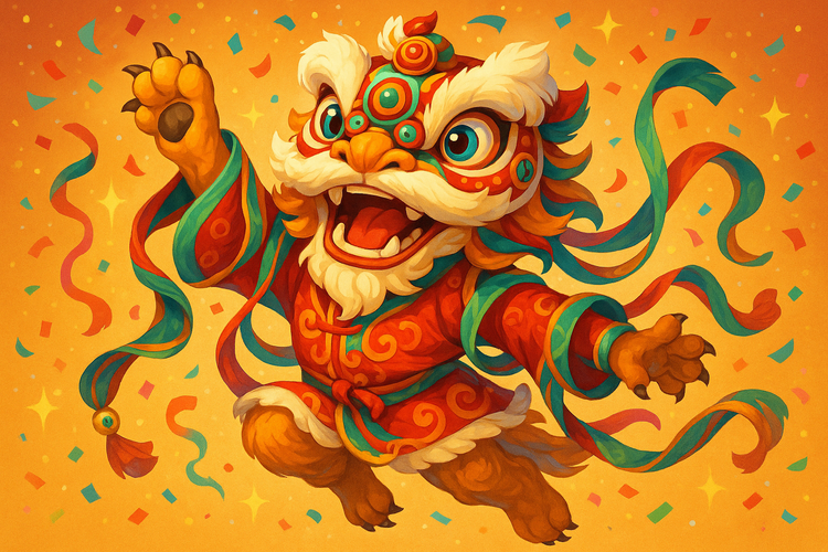 Dancing Lion 1