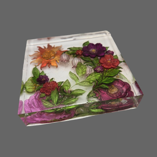 Floral Paperweight