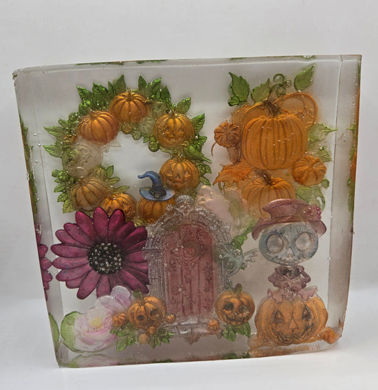 Halloween Centerpiece - Skeleton Boy