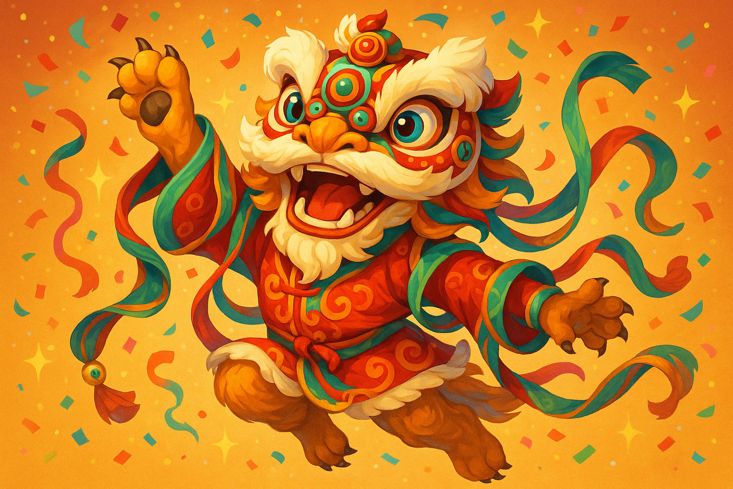 Dancing Lion 1